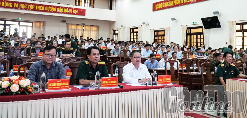 Khai mạc tập huấn diễn tập khu vực phòng thủ TP Cần Thơ năm 2023