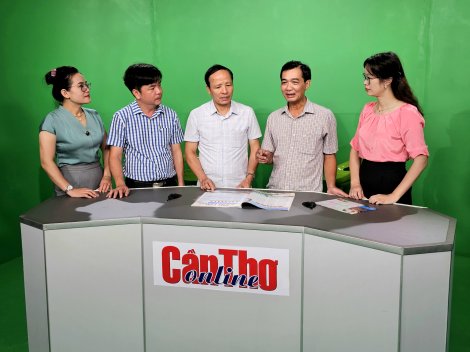 Báo Lai Châu thăm, trao đổi kinh nghiệm, nghiệp vụ tại Báo Cần Thơ