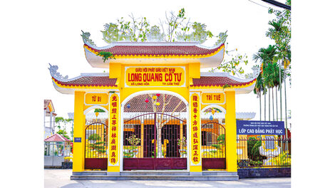 Long Quang cổ tự ở Cần Thơ