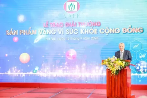 Fucoidan Umi No Shizuku nhận “Huy chương Vàng vì sức khỏe cộng đồng”