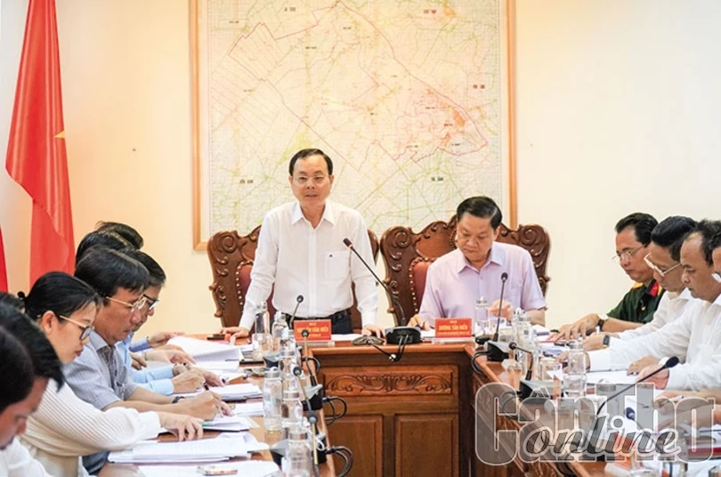 Tập trung trí tuệ, lực lượng, phương tiện chuẩn bị diễn tập khu vực phòng thủ TP Cần Thơ năm 2023