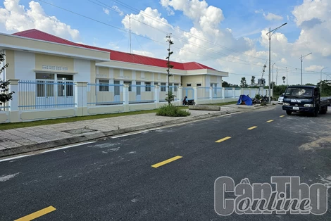 Cái Răng nỗ lực hoàn thành nhiều công trình chỉnh trang đô thị