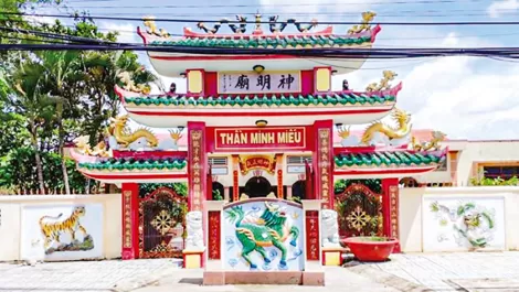 Miếu Thần Minh ở Cà Mau
