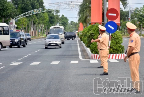 Bảo đảm an ninh trật tự và giao thông thông suốt trong thời gian diễn ra Ngày hội Du lịch sinh thái Phong Điền