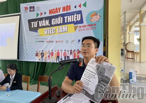 Tư vấn, giới thiệu việc làm 50.000 lượt đoàn viên, thanh niên và học sinh