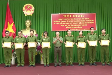 Người dân cung cấp 2.076 nguồn tin tố giác tội phạm