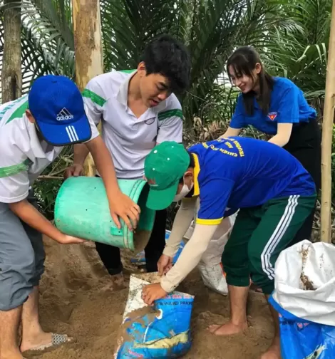 Khởi sắc phong trào tình nguyện