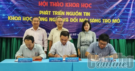 Phát triển nguồn tin khoa học, công nghệ và đổi mới sáng tạo mở