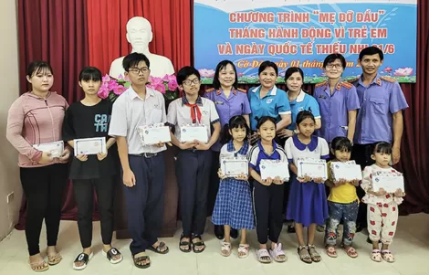 Nhiều hoạt động chăm lo, hỗ trợ phụ nữ và trẻ em