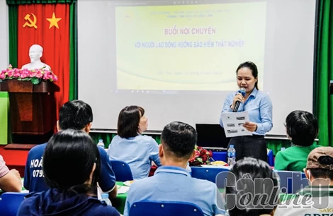 Đối thoại với người lao động hưởng trợ cấp bảo hiểm thất nghiệp