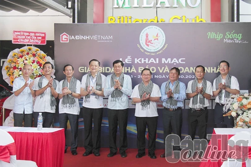 70 cơ thủ dự Giải Billards Nhà báo và Doanh nhân lần thứ I