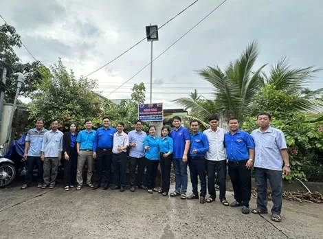 Tuổi trẻ quận Ô Môn góp phần giữ gìn an ninh trật tự