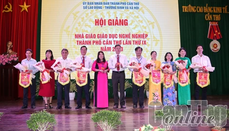 Khai mạc Hội giảng Nhà giáo giáo dục nghề nghiệp TP Cần Thơ lần thứ IX năm 2023