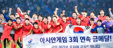 Hàn Quốc vô địch ASIAD lần thứ ba liên tiếp