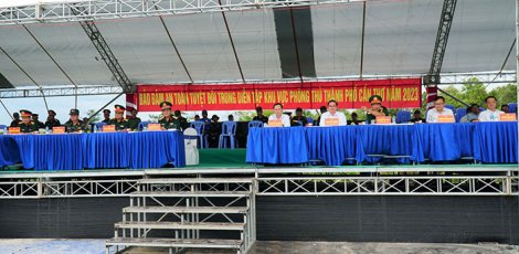 Thông qua phương án thực binh A trong diễn tập khu vực phòng thủ TP Cần Thơ năm 2023