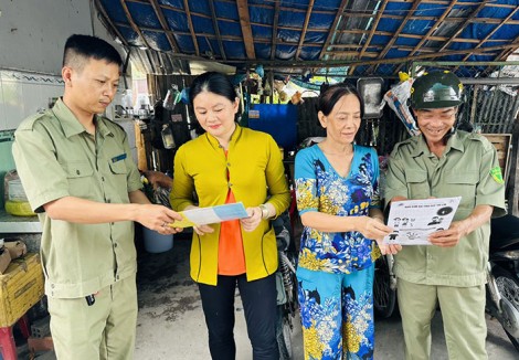 Vận động nhân dân tham gia giữ gìn an ninh trật tự
