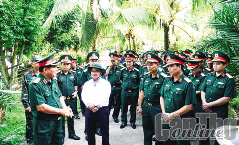 Sẵn sàng cho diễn tập khu vực phòng thủ TP Cần Thơ năm 2023