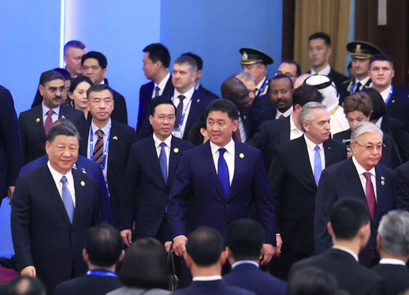 Chủ tịch nước Võ Văn Thưởng dự Lễ khai mạc  Diễn đàn Cấp cao Vành đai và Con đường lần thứ ba