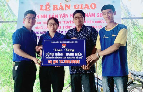 Tuổi trẻ Thạnh An noi gương Bác