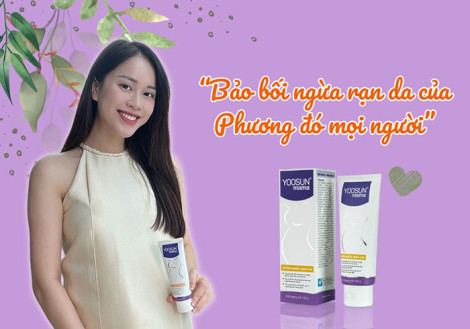 MC Mai Phương bật mí bí kíp ngừa rạn da trong thai kỳ