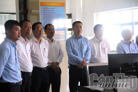 Nhà máy xử lý chất thải rắn sinh hoạt phát điện Cần Thơ tiếp Đoàn công tác tỉnh Bà Rịa - Vũng Tàu
