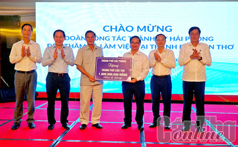 Tăng cường chia sẻ kinh nghiệm, hợp tác giữa TP Hải Phòng và TP Cần Thơ