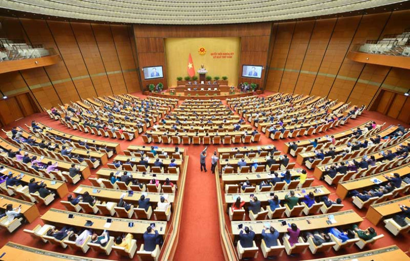 Ngày 23-10, khai mạc Kỳ họp thứ 6, Quốc hội khóa XV