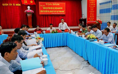 Giữ nghiêm kỷ cương, kỷ luật của Đảng