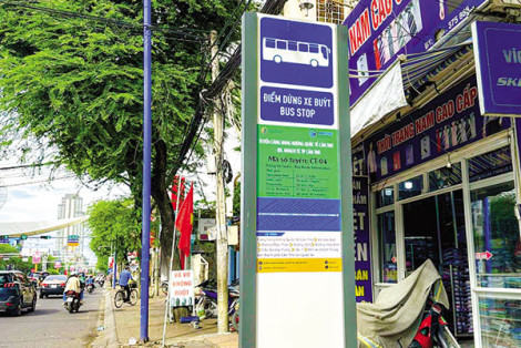 Triển khai dự án 501 trạm dừng đón trả khách hiện đại