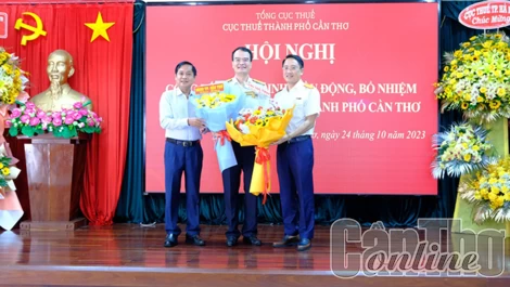 Ông Phan Tiến Lân giữ chức Cục trưởng Cục Thuế TP Cần Thơ