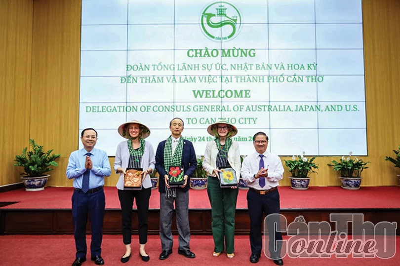 TP Cần Thơ mong muốn thúc đẩy mối quan hệ hợp tác và thu hút FDI từ Hoa Kỳ, Úc và Nhật Bản