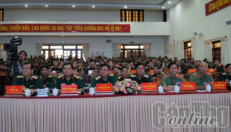 Khai mạc diễn tập khu vực phòng thủ TP Cần Thơ năm 2023