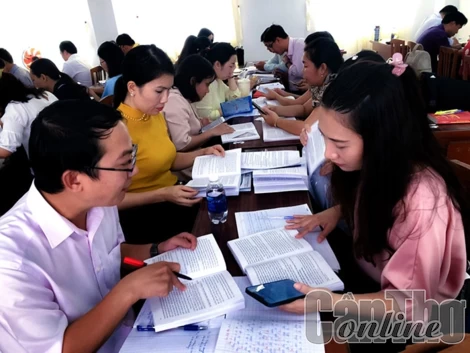 Phấn đấu 100% cán bộ lãnh đạo, quản lý các cấp được đào tạo, bồi dưỡng đáp ứng tiêu chuẩnchức danh, vị trí việc làm