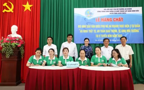 Nhiều mô hình góp phần bảo đảm an toàn giao thông