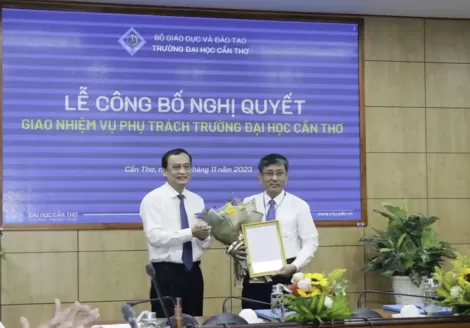 PGS.TS Trần Trung Tính, Phó Hiệu trưởng Trường Đại học Cần Thơ, phụ trách Trường từ ngày 1-11-2023