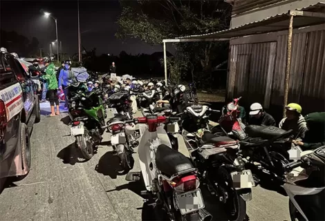 Ngăn chặn kịp thời nhóm đối tượng tụ tập đua xe trái phép