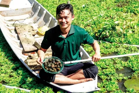Nuôi ốc bươu đen thu trăm triệu mỗi tháng