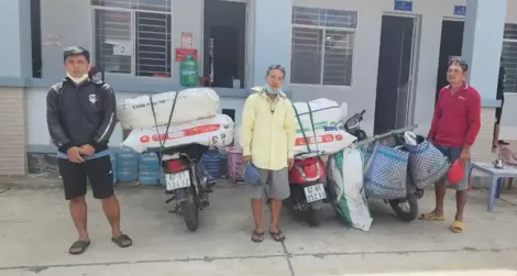 An Giang: Liên tục bắt giữ 4 vụ sử dụng xe máy vận chuyển hàng lậu trong ngày