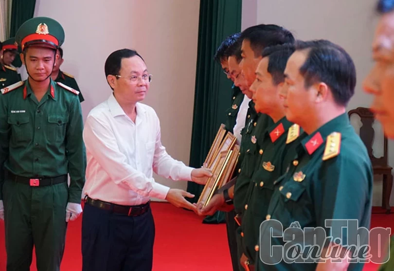 Tổng kết diễn tập khu vực phòng thủ TP Cần Thơ năm 2023