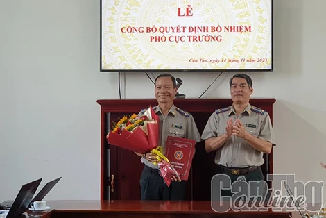 Ông Trần Bình làm Phó cục trưởng Cục Thi hành án dân sự TP Cần Thơ