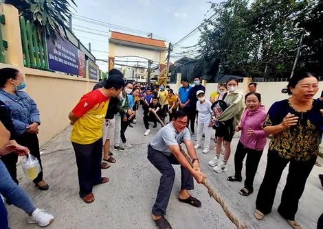 Phường An Bình đẩy mạnh phong trào Thể dục thể thao