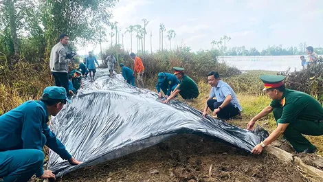 Cán bộ, hội viên nông dân bảo đảm an toàn giao thông