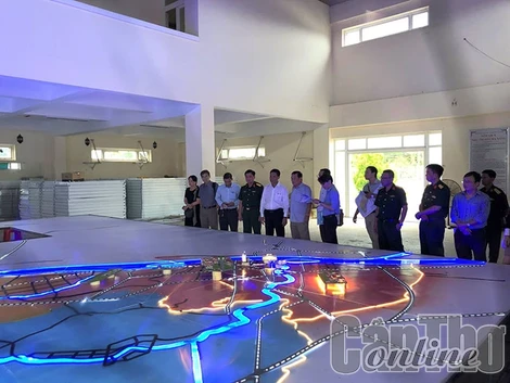 Tết Quân Dân năm 2024 sẽ có mô hình bản đồ TP Cần Thơ làm từ nông sản
