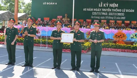 Phát huy truyền thống của đơn vị pháo binh Miền Tây anh hùng