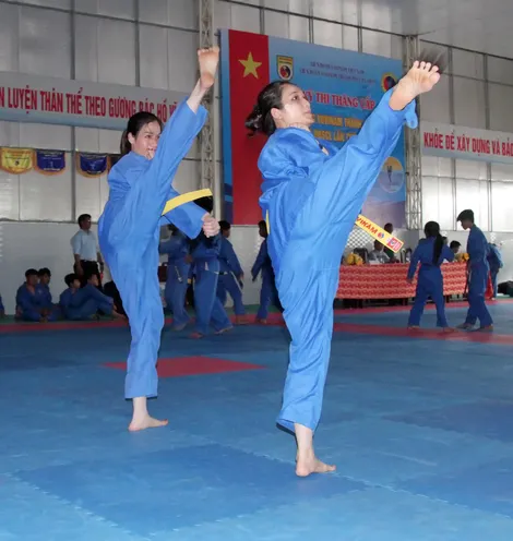 165 võ sinh thi thăng cấp Trung đẳng Vovinam TP Cần Thơ mở rộng ĐBSCL lần II-2023