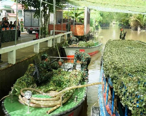 Rút kinh nghiệm diễn tập khu vực phòng thủ TP Cần Thơ năm 2023