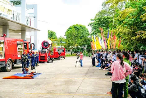 Tổ chức 1.893 cuộc tuyên truyền miệng về phòng cháy, chữa cháy