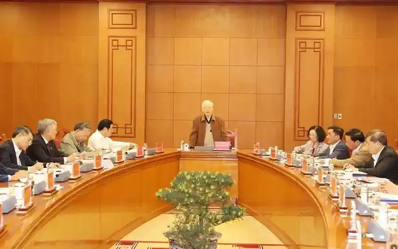 Tổng Bí thư Nguyễn Phú Trọng chủ trì Cuộc họp Thường trực Ban Chỉ đạo Trung ương về phòng, chống tham nhũng, tiêu cực