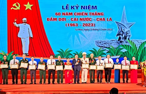 Kỷ niệm 60 năm Chiến thắng Đầm Dơi - Cái Nước - Chà Là