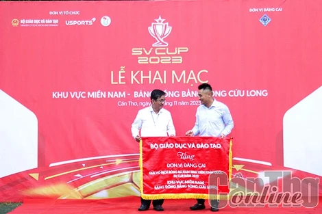 Khai mạc Giải bóng đá sinh viên toàn quốc - khu vực ĐBSCL